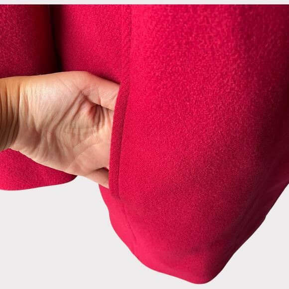 J.Crew Villa Cocoon Coat Italian Stadium Cloth Nello Gori Size 4 NWT Standing - Picture 6 of 13